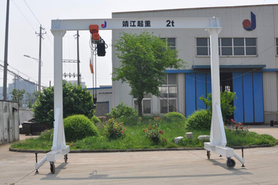 簡(jiǎn)易手推龍門吊 簡(jiǎn)易手推龍門吊